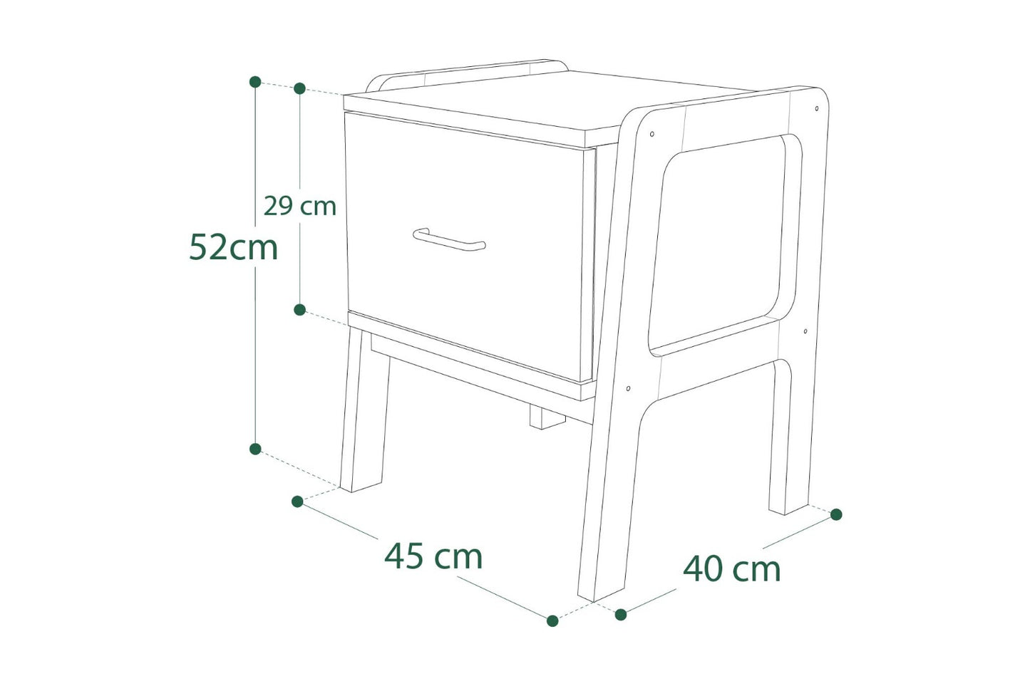 Mesa de Luz Ravenna Mini 1C